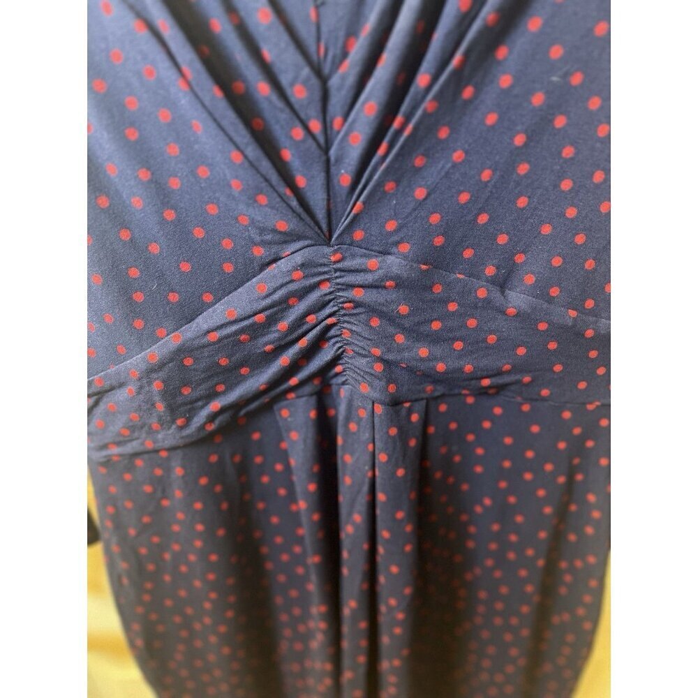 Boden Women’s Marion Printed Stretch Jersey Dress Size US 8 Navy Classic Office - Picture 5 of 8